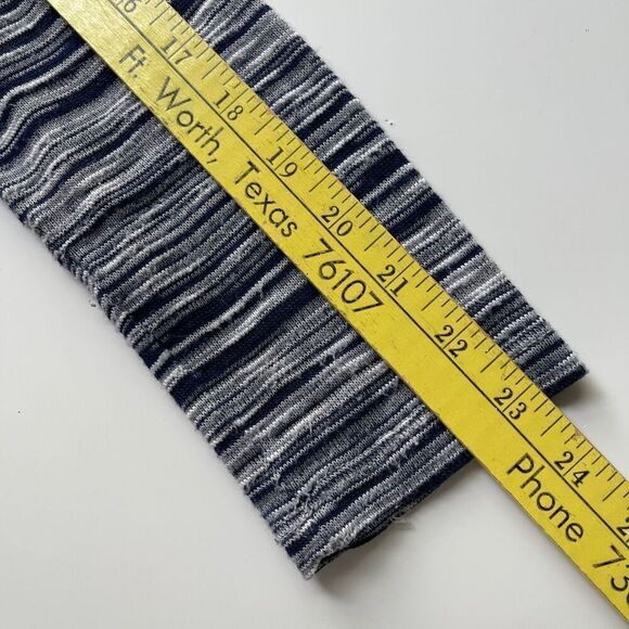 Bobeau Women's Soft Cover-Up Overlap Top Jacket Navy Blue Medium - Picture 5 of 8